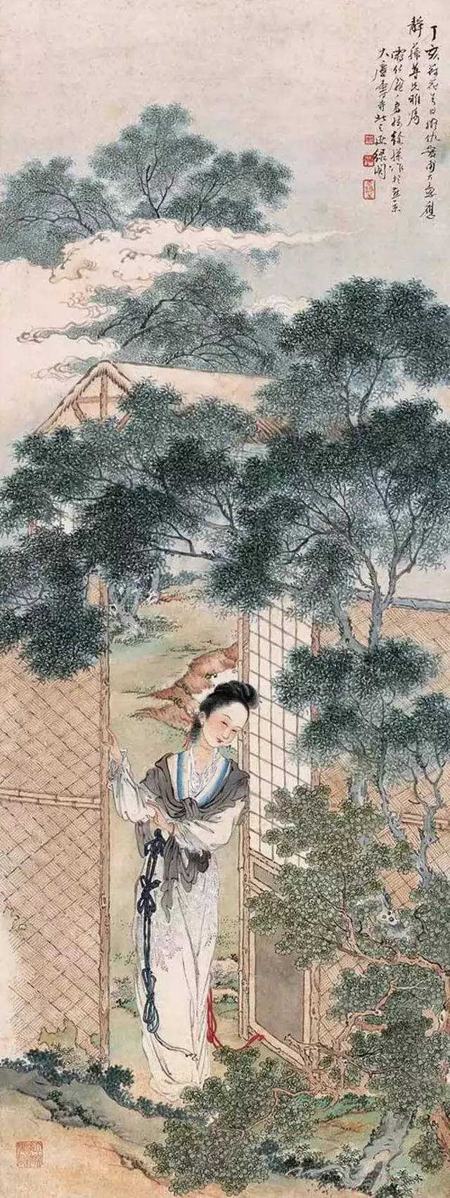 人物画大师——徐燕孙工笔人物画欣赏