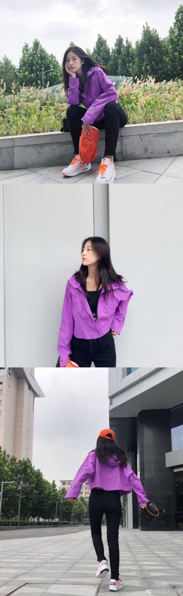周雨彤肖战3年老友微博互动?我却只关注到了周雨彤的衣品!