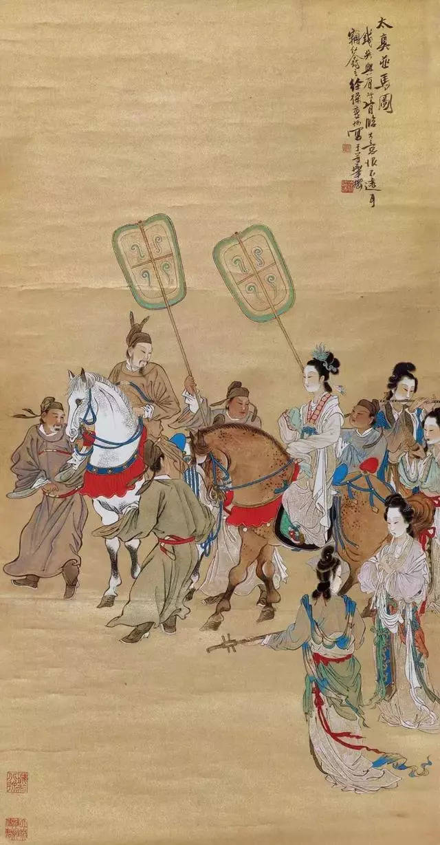 人物画大师——徐燕孙工笔人物画欣赏