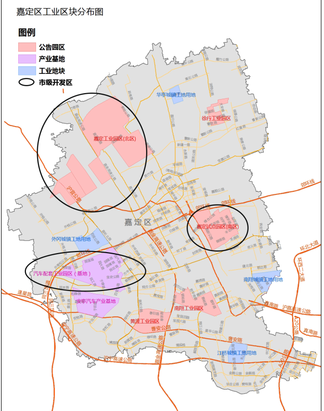 1,奉贤现代农业园区 2,工业综合开发区 3,奉城镇工业区 4,市星火开发