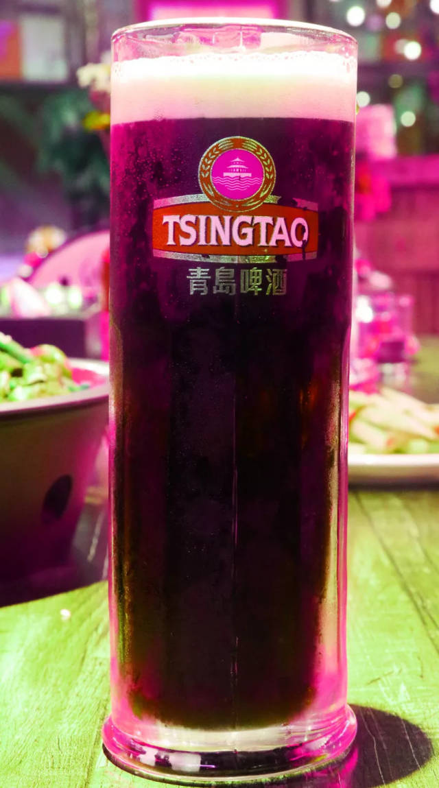 青岛啤酒蓝莓