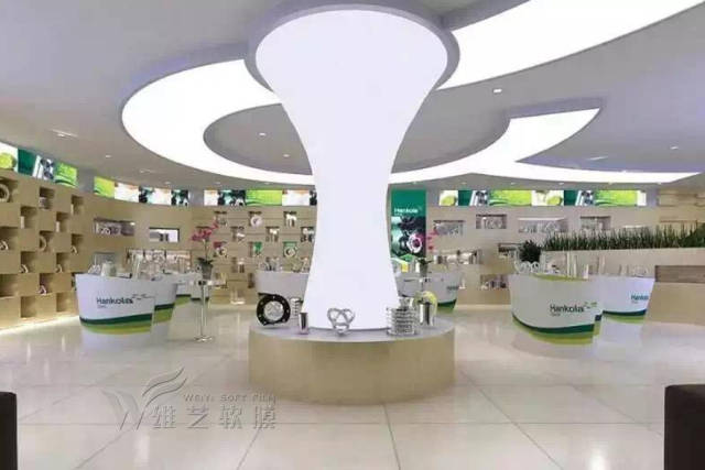 室内柱子软膜装饰效果图▼