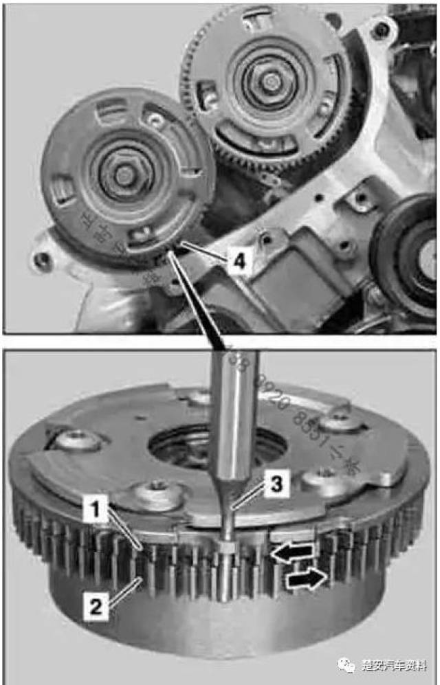 奔驰m272/m273发动机正时校对方法