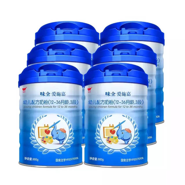 美素佳儿,味全爱施嘉和欧贝儿添加白砂糖,宝宝肠胃不易消化,容易引发