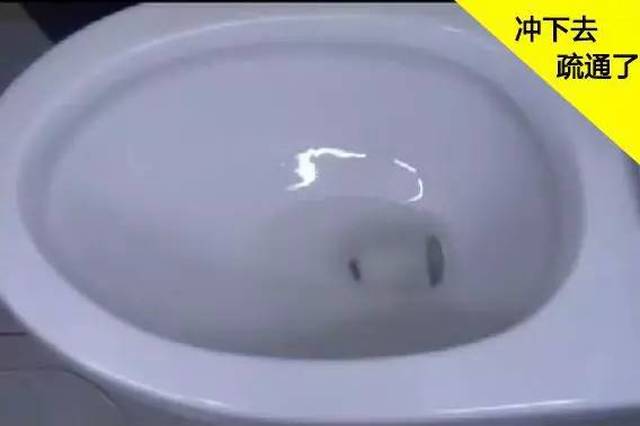 在别人家做客的时候,上完卫生间,当你爽快地冲水的时候,马桶堵住了,好