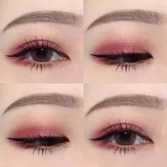 这款眉型适合鹅蛋脸,长形脸,瓜子脸,有弧度的眉型可以修饰脸部廓