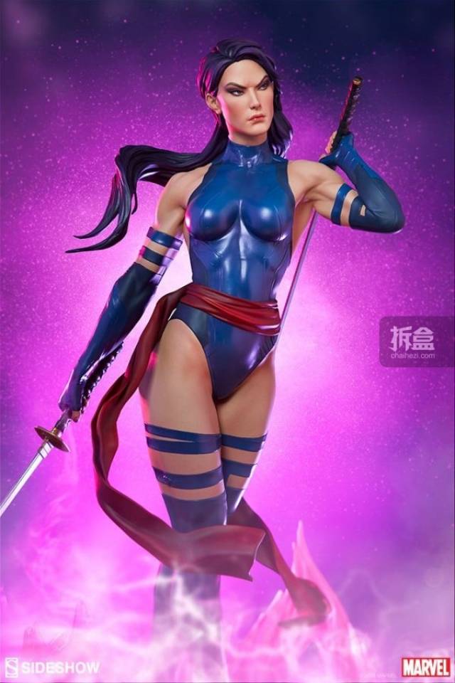 sideshow 漫威漫画《x-man/x战警 psylocke/灵蝶 pf雕像