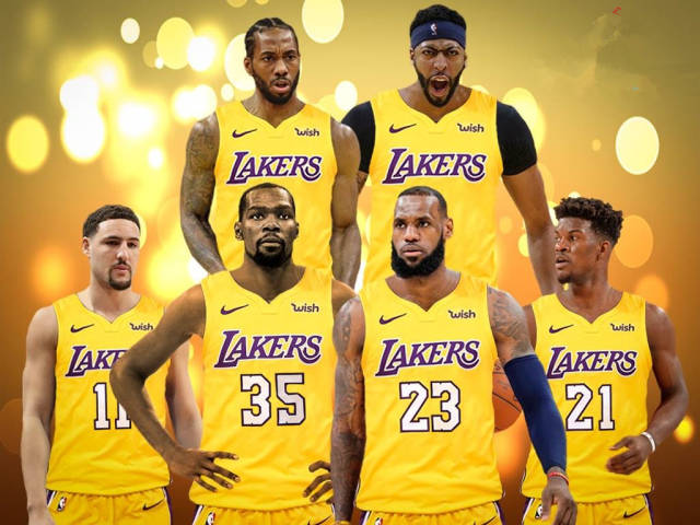 都是大牌!湖人队可以在2019年形成的三支超级球队!