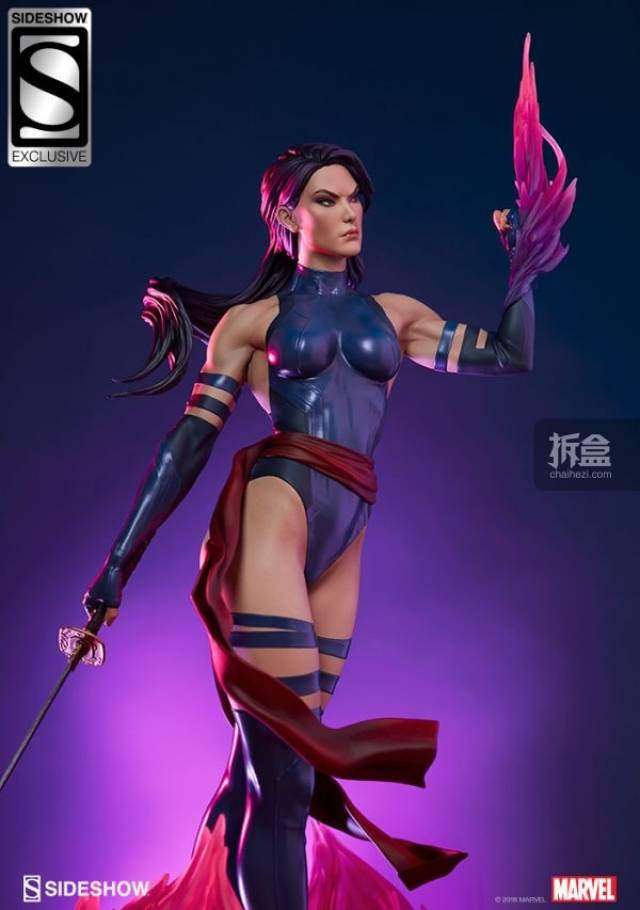 sideshow 漫威漫画 《x-man/x战警》 – psylocke/灵蝶 pf雕像