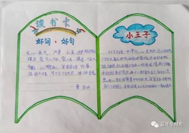 下面我们一起来欣赏 商洛市小学四年级(7)班的孩子们制作的优秀读书卡