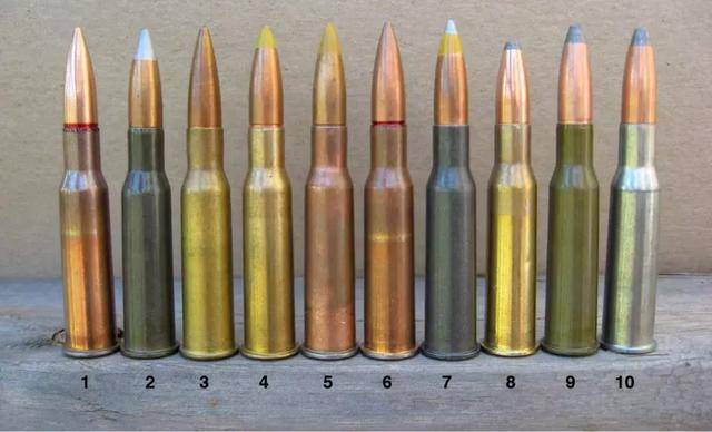 7.62×54r不同用途的子弹