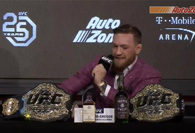 ufc嘴炮vs小鹰大战前会面,小鹰被嘴炮骂的
