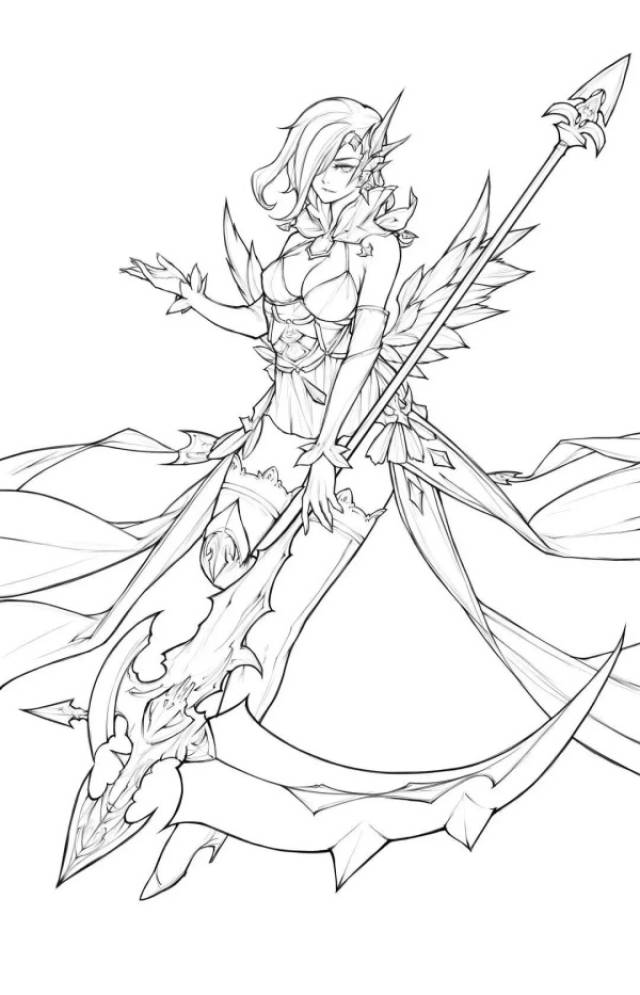 【精品】漫画人物线稿教程