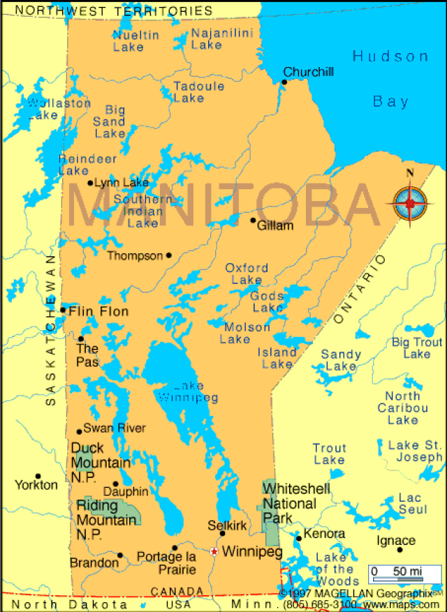 加拿大曼尼托巴省(manitoba)简介