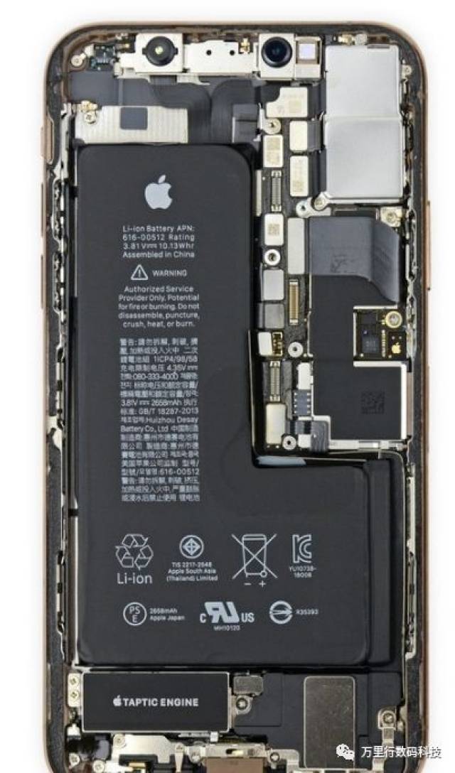 iphone xs的详细拆解