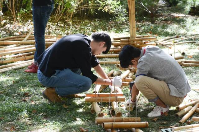 明日开幕丨2018首届北林国际花园建造节15个竹构花园即将亮相