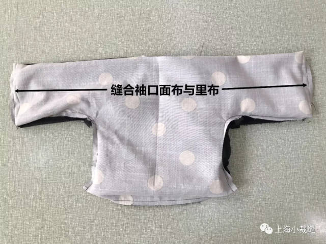 视频/图文教程 | 中式斜开襟倒大袖裁剪及制作