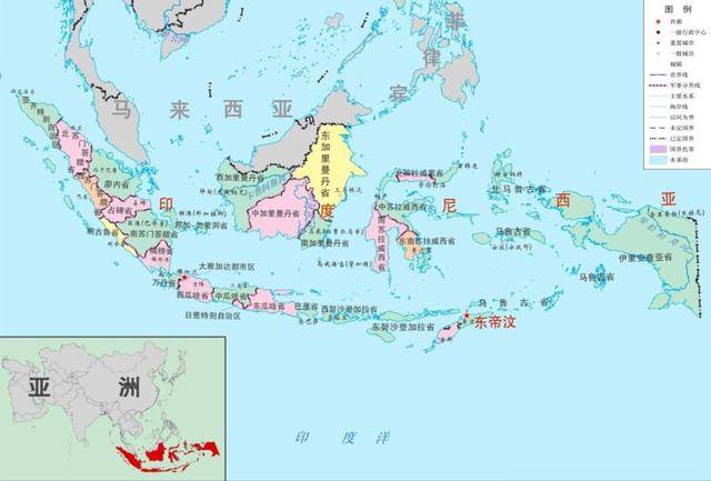 印度尼西亚有两个省,一直闹独立,未来可能脱离印尼