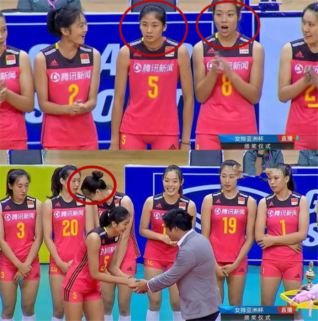 高意当选女排亚洲杯最佳副攻,队友的表情各不相同_手机搜狐网