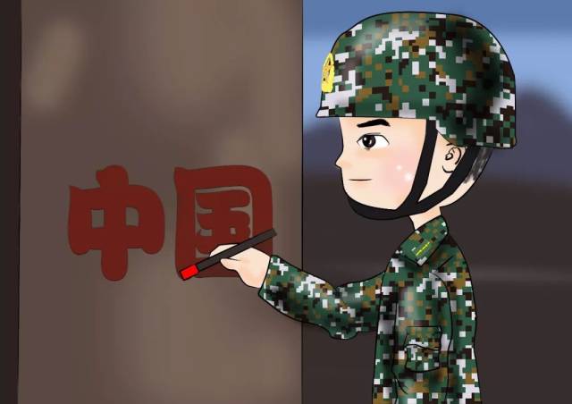 漫画|你在中秋赏圆月,我在远方守边疆