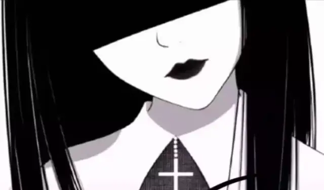 刷爆抖音朋友圈的半遮脸头像素材,让你和二次元完美结合