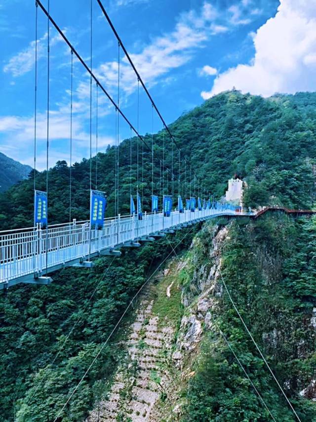 10月5日,太湖源5d玻璃桥上线,在60层楼的高空,一脚踩下去玻璃就"碎"了