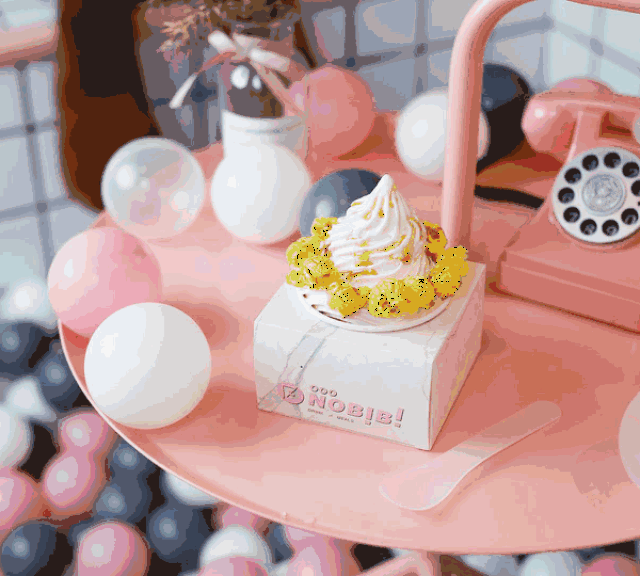 听说,nobibi还是一个约会圣地 你看那池粉色波波球,像不像我的少女心