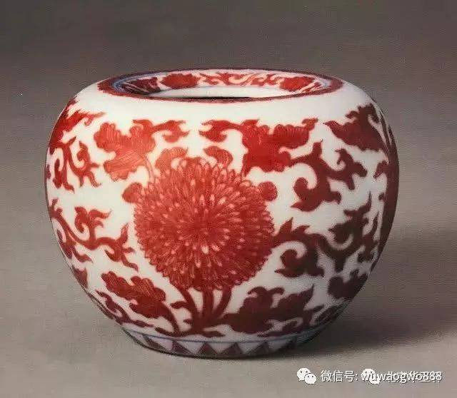 康熙盛世中的瓷器 釉下彩之釉里红及釉里三色