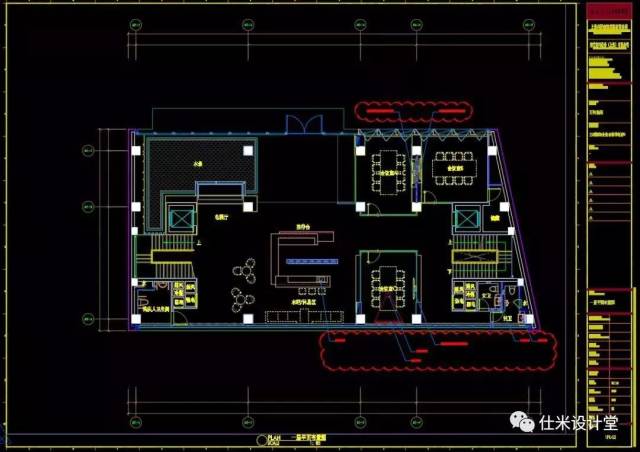万科办公空间丨cad施工图+效果图+方案ppt+物料表丨614m丨第二十期