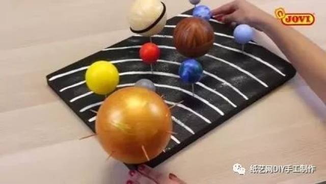 八大行星手工制作,和孩子一起探索宇宙奥秘