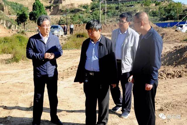 石楼县:陈浩深入城区调研易地扶贫搬迁项目工作