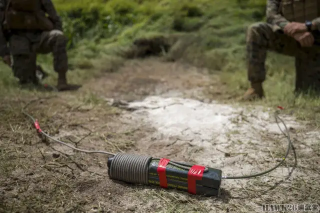 美国海军陆战队高级步兵培训 传授使用c4炸药和定向雷