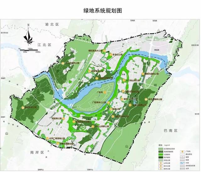 "广阳岛"控规公示 城市建设用地5681.38公顷