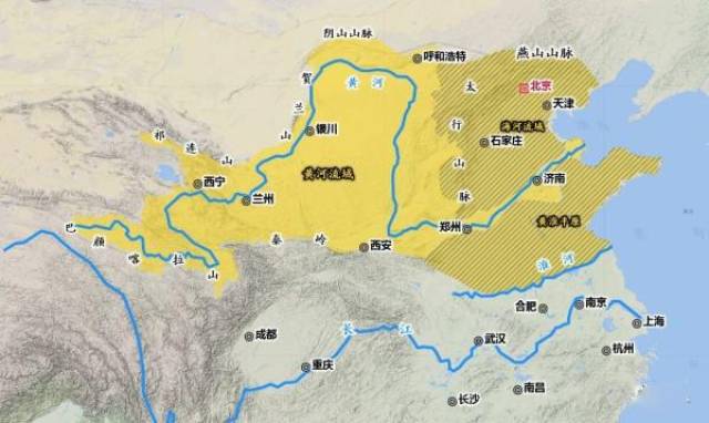 华夏从黄河起源,古代河东河间河南指的现在哪里?