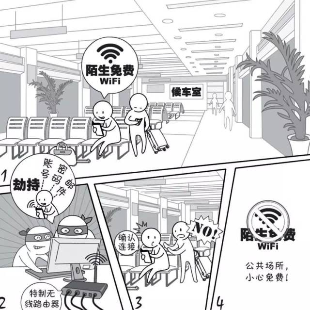 2018国家网络安全宣传周系列漫画