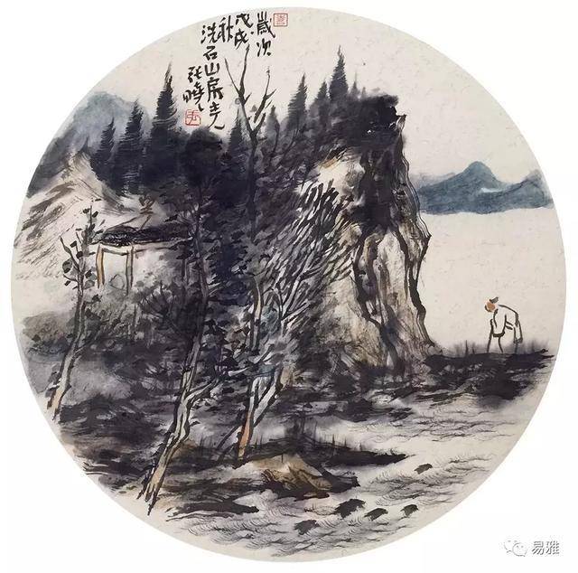 「易雅百家」张晓|疏雨山深深——画家张晓山水意境浅析