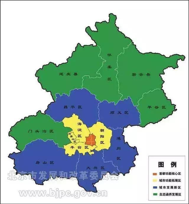 现在所说的北京城区,一般是指城六区,在核心的东西城区基础上再加上4