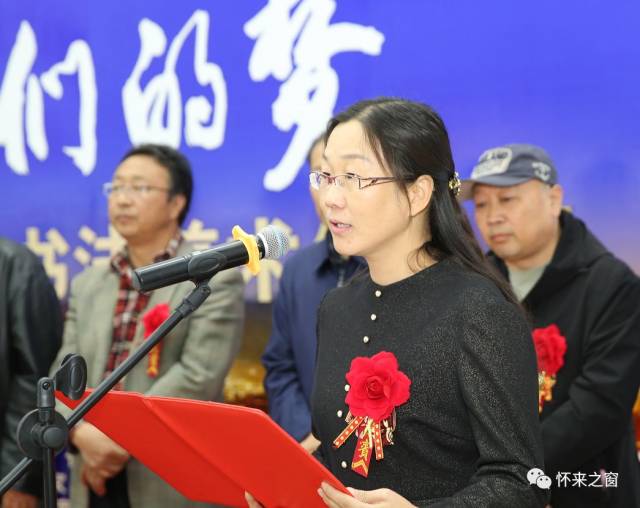 宣传部长王俊英,县委常委,政府副县长张延光 ,县政府副县长黄晓静,县