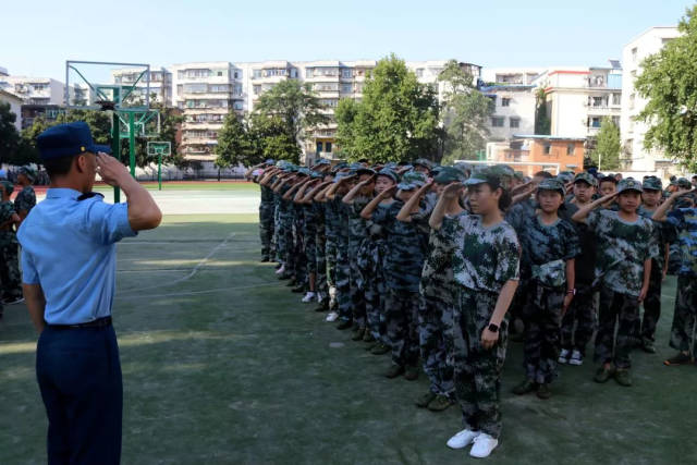 士官学校|军训速写,当青春梦遇见天空蓝