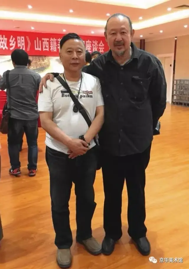 首都博物馆画院执行副院长吕大江参加庆祝改革开放40周年山西籍画家