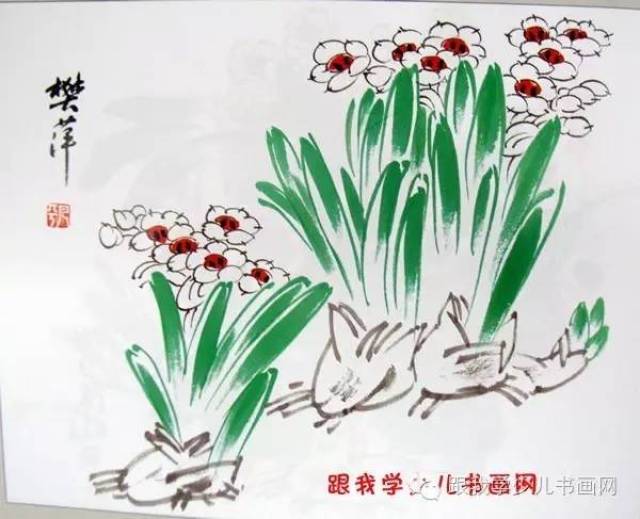100幅历代名家画水仙,学的好素材~(转发收藏了)