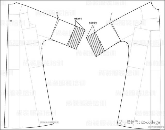 服装制版培训天津尚装服装制版系列讲座a型大衣制版