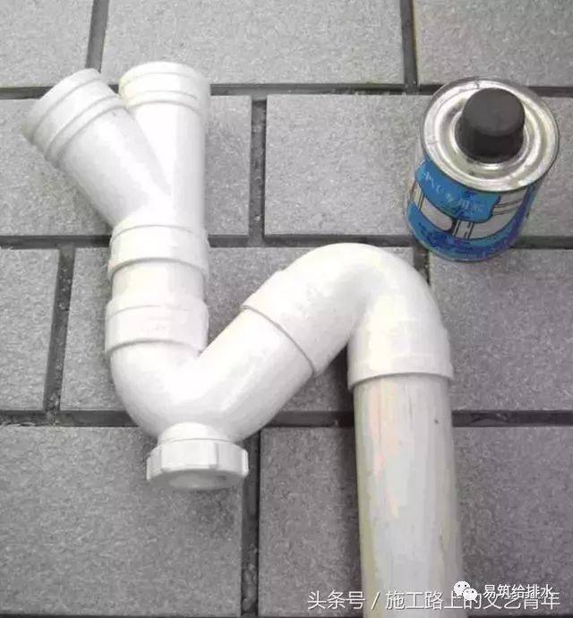 图文详解旧房厨卫改造装修下水管的安装,防止下水管渗漏及返味!