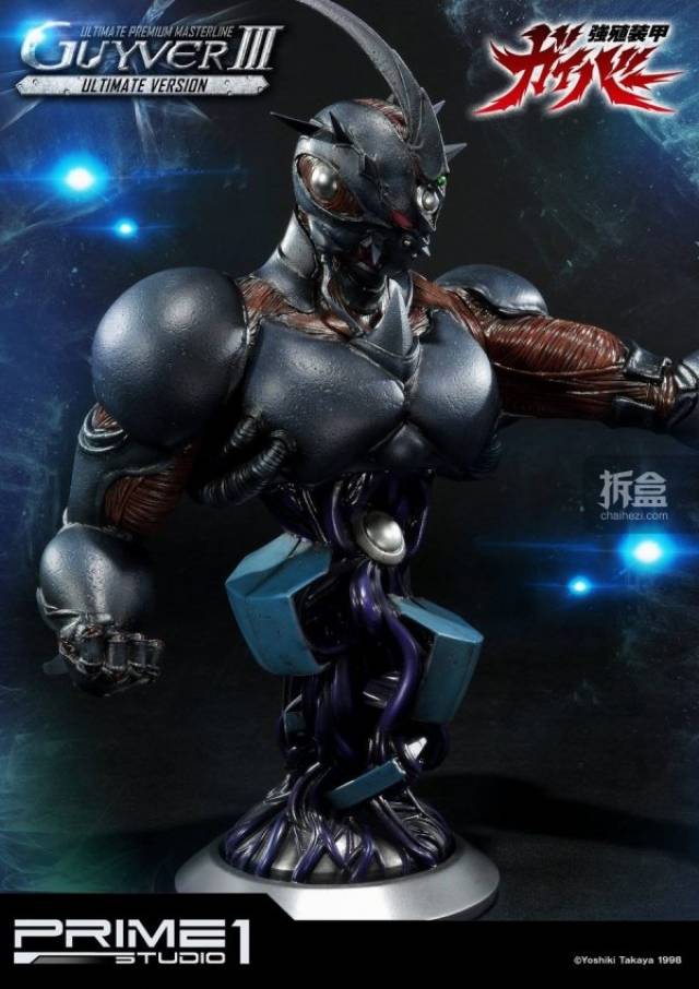 prime 1 studio《强殖装甲》-凯普 guyver iii 32寸全身像,1:4胸像