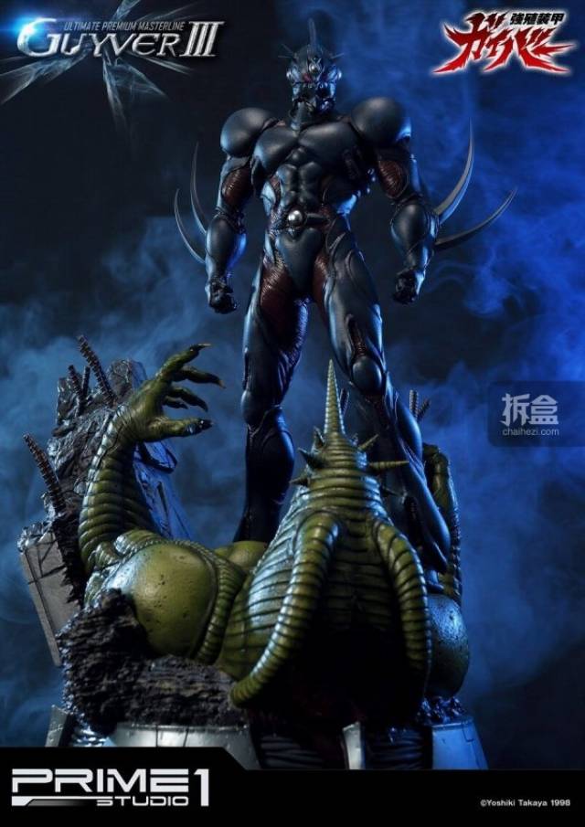 prime 1 studio《强殖装甲》-凯普 guyver iii 32寸全身像,1:4胸像