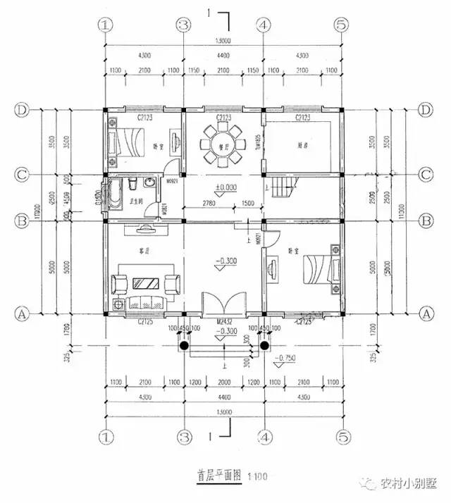 13x11米三层别墅房屋设计图,含外观图片,外观现代时尚