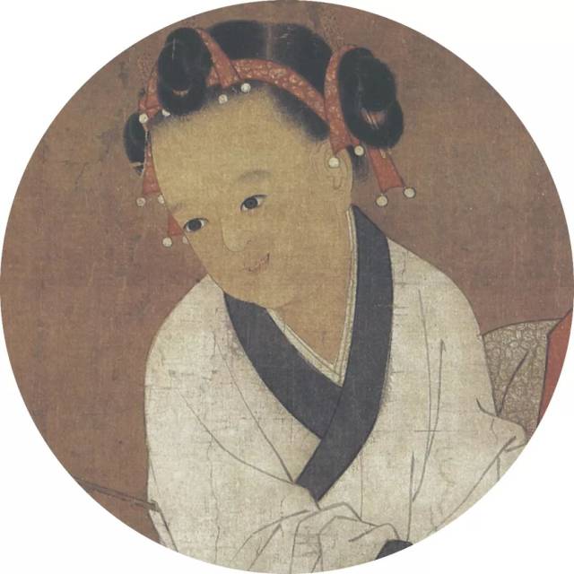 《冬日婴戏图》局部 宋 佚名