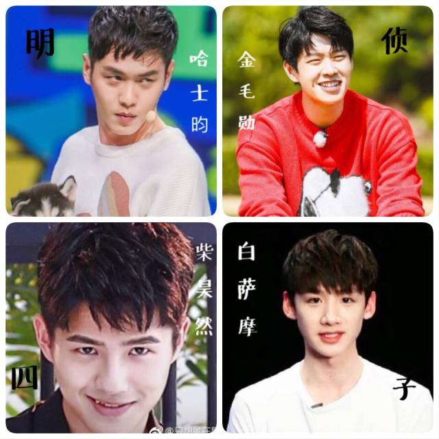 白敬亭,魏大勋,刘昊然和张若昀更被网友戏称为"明侦四子",因为其可爱