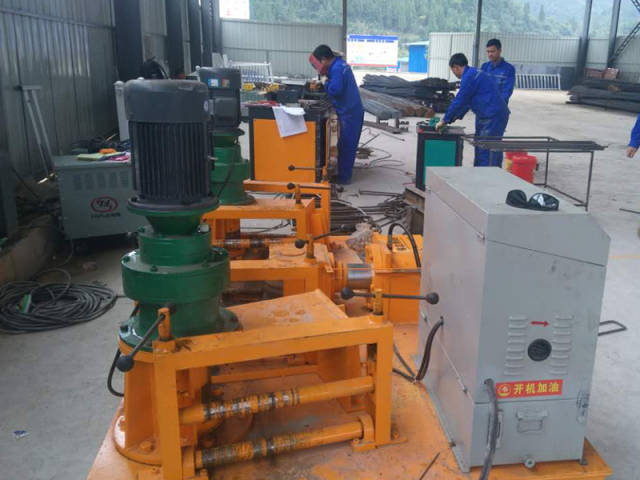 隧道支护工字钢冷弯机的操作与说明