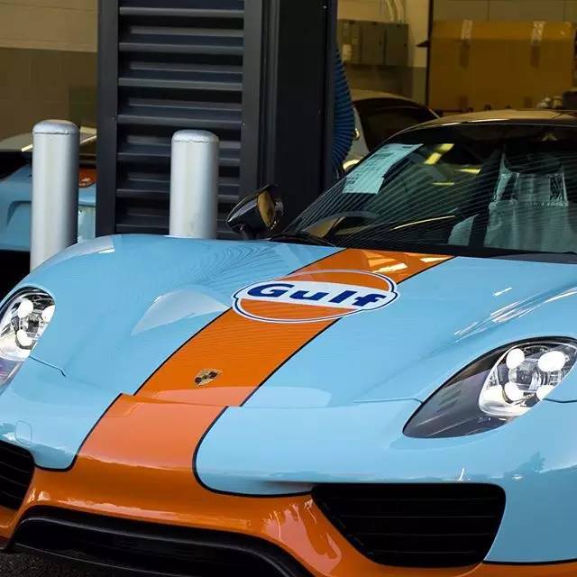 保时捷 gulf 918 spyder x 2